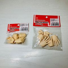 【未使用】 オビツ オリジナルアクセサリー 50cm 交換用 手 持ち手 握り手 2点セット ドール 着せ替え