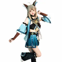 綺良々 ウィッグなし_XL [NOKIJP] 原神 稲妻 綺良々 コスプレ ウィッグなし 綺良々 コスプレ衣装 げんしん 綺良々 コスプレ ウィッグなし Genshin impact キララ コスプレ ウィッグなし (綺良々 ウィッグなし, XL)
