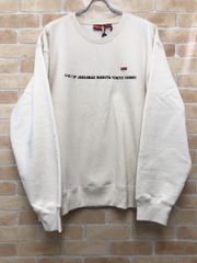 【中古】 Supreme シュプリーム 22AW shop Small Box Crewneck クリーム XL 111430610