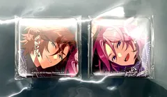 【盛岡60-0002】あんさんぶるスターズ!! あんスタ アイドルスクエア缶バッジセット Double Face 三毛縞斑&桜河こはく 【未開封/パケ】