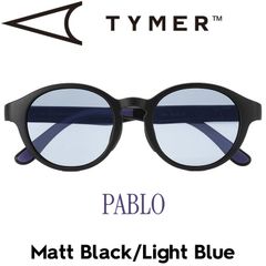 サングラス TYMER タイマー PABLO パブロ Matt Black/Light Blue TY103-MBK-LBL 日本代理店正規品
