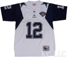 新品 ミッチェル＆ネス NFL カウボーイズ #12 フットボールシャツ#954