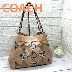 美品❣️ GUCCI グッチ 6125GG柄キャンバス×レザー スニーカー
