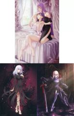 [중고] 포스터 (애니메이션) 그려진 일러스트 포스터 세트 (3 장 세트) [이치 반 쿠지 극장판 [Fate / stay night [Heaven 's Feel]] 극장 공개 기념] 마지막 원상
