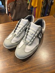 フットジョイ FOOTJOY ゴルフシューズ ローカット スニーカー  グレー ホワイト サイズ26cm A-596