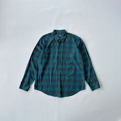 90s パタゴニア ポルトガル製 ライト フランネルシャツ チェック Y2498
