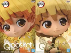 【中古】フィギュア 全2種セット 「鬼滅の刃」 Q posket-我妻善逸-