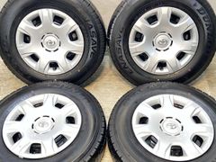195/80R15 107/105LT 
ダンロップ エナセーブ VAN01 
トヨタ純正 HS 
15x6.0  139.7-6穴 
中古タイヤ サマータイヤ ホイールセット 4本セット
 s15250612021