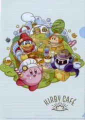 【中古】クリアファイル 集合(あおぞらカービィカフェ) A4クリアファイル 「星のカービィ カービィカフェ」