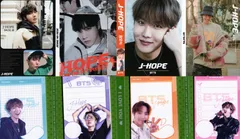 BTS J-HOPE ジェイホープ グッズ メモ帳 80枚セット 写真入り K-POP メモパッド K-POP