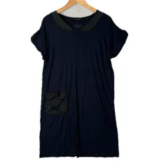 No brand ノーブランド 半袖Tシャツ レーヨン/コットン レディース 1【古着】【中古】【送料無料】