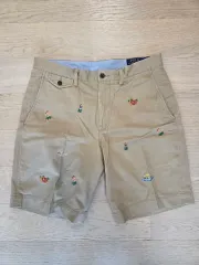ポロ Ralph Lauren(ラルフローレン) アロハ 刺繡 ハーフパンツ 31