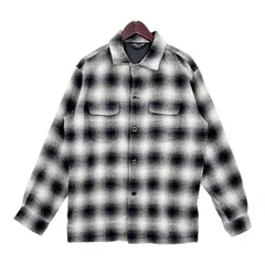 新品未使用　タウンクラフト　ペニーズ　レーヨン　 オンブレチェック　M　MOKA 新品未使用 タウンクラフト ペニーズ レーヨン オンブレチェック M