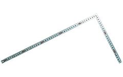 新品 シンワ測定(Shinwa Sokutei) 曲尺 平ぴた 大工用 裏面角目盛 JIS シルバー 50cm 10016