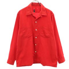 MAATEE&SONS 23AW MAD WORK SHIRTS RED 美品 - メルカリ