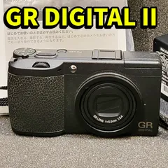 RICOH GR DIGITAL II カスタムレザーケース付き 中古 RICOH GR DIGITAL II カスタムレザーケース付き 中古