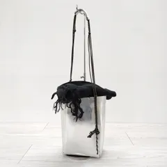 ebagos ヤマノコトバ 18AW 肩掛け トートバッグ シルバー レディース  