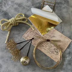 ホワイトゴールド髪飾り　水引　和玉　お花　ヘッドパーツ6点セット　卒業式　成人式　成人式髪飾り　和装　ウェディングドレス