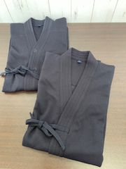 a526☆剣道防具☆ジャージ剣道着0号★2枚☆身長120㎝☆響☆西日本武道具
