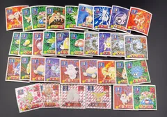 【中古品】まとめ売り　ポケモンシール　ポケモン　キラ　ノーマルシール　ニンテンドー　アマダ　1997