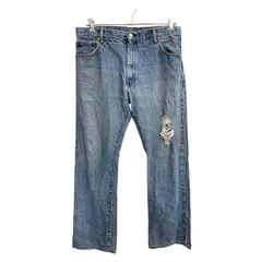 Levi's 517 デニムパンツ W36 リーバイス ブーツカット ビッグサイズ ブルー コットン メキシコ製 古着卸 アメリカ仕入 2503-672