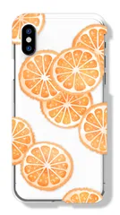 OPPO Reno9 A ケース カバー オッポリノ 9A スマホケース ハードケース フルーツ 果物 いちご 桃 パイン おしゃれ 大人 可愛い おしゃれ 人気 クリア 透明 カラー07