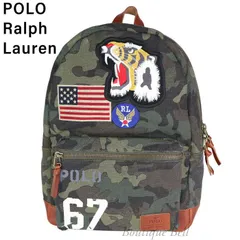 【ポロラルフローレン】タイガー キャンバス バックパック