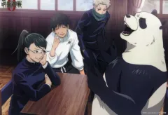 【中古】ポスター [単品] 描き下ろしA3クリアポスター 集合 「Blu-ray/DVD 劇場版 呪術廻戦 0 楽天ブックス限定セット」 同梱特典