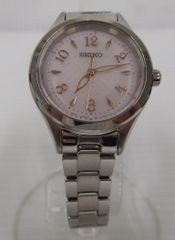 SEIKO セイコー ソーラー 電波 腕時計 1B21-0AS0 中古囗T巛