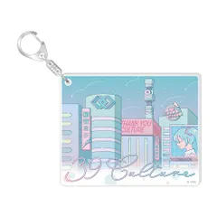 【新品/公式】初音ミク アート アクリルキーホルダー / 初音ミク 公式グッズ colleize
