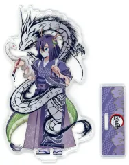 【中古】アクリルスタンド・アクリルパネル 伊黒小芭内 「鬼滅の刃 アニメ伍周年記念祭～後夜祭～ in ufotable Cafe×マチ★アソビCAFE×ufotable DINING 辰年ランダムアクリルスタンド」