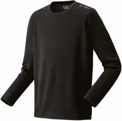 【新品・5営業日で発送】YONEX ヨネックス ユニロングスリーブTシャツ (16818) 色 : ブラック サイズ : O 