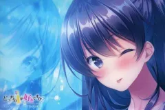 【中古】ポストカード 英麻耶 クリアポストカード 「PS4/Switchソフト どっちのiが好きですか?」 Amazon.co.jp購入特典