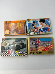 ファミコン ソフト まとめ売り エキサイトバイク エフワン サーカス キャプテン翼 グーニーズ [中古]