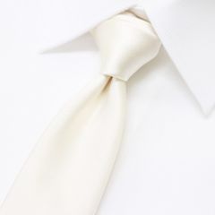 送料無料 105 DOLCE&GABBANA ドルチェ＆ガッパーナ パールホワイト ネクタイ SILK シルク