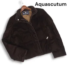 Aquascutum アクアスキュータム 秋冬★ スタンドカラー ダウン ジャケット Sz.9　レディースのサムネイル