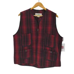 エルエルビーン L.L.Bean USA製 ウールジップハンティングベスト メンズ JPN：M 