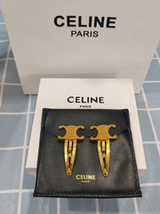 SALE～celine(セリーヌ)　ヘアピン　二点セット　ゴールド　ファッション超極美品📣即購入OKレディース用ヘアアクセサリー