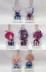 【中古】キーホルダー・マスコット(キャラクター) [単品] 集合 描きおろしちびキャラアクリルスタンドキーチェーン7個セット 「Switchソフト ピオフィオーレの晩鐘 -ricordo- スペシャルステラセット」 同梱特典