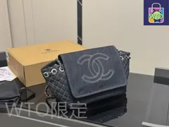 【今日特価】Chanel Denim Messenger Bag シャネル デニム メッセンジャーバッグ