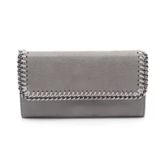 Stella McCartney ステラマッカートニー ファラベラ シャギー ディア フラップ ウォレット 二つ折り長財布