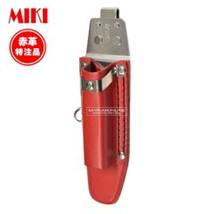 MIKI 三貴 ミキ 工具差し ツールホルダー プロ用 赤革 レッド 特注品 別注 ラチェットレンチ差し SPH-60-RE