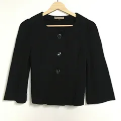 プロポーション  ノーカラージャケット レディース 2 ブラック 2631202510010003のサムネイル