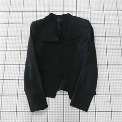 ◇ Θ Theory セオリー 長袖 ノーカラー ジャケット サイズ4 ブラック系 レディース E  【1509180013972】