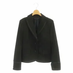 マークバイマークジェイコブス MARC by MARC JACOBS ジャケット テーラードジャケット 薄手 総裏地 4 黒 ブラック /CX ■OSのサムネイル
