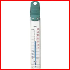 【人気商品】エンペックス気象計 温度計 アナログ ホワイト (約)H31.4×W4.5×D0.8cm TG-6681