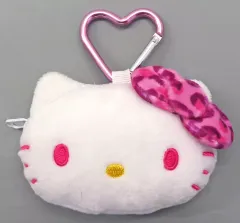 【中古】財布・パスケース ハローキティ(ヒョウ柄シリーズ) 小銭入れ ピンク 「サンリオキャラクターズ」