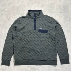 新品 patagonia オーガニックコットン キルト フーディ S 新品 patagonia オーガニックコットン キルト フーディ S（古着