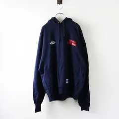 【値下げ】アングリッド Ungrid ラッセル Russell Berkley別注 マルチロゴパーカーF/ネイビー プルオーバー スウェット 長袖【2400014383133】のサムネイル