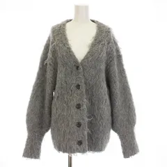THE TOE シャギーカーディガン　グレー THE TOÉシャギーカーディガン グレー M THE TOE